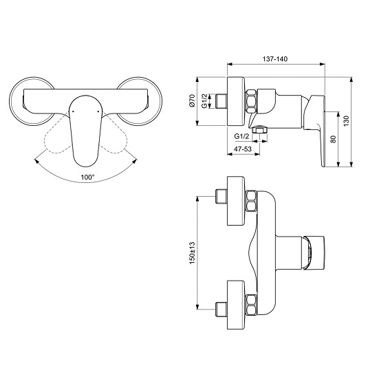 BATERIE DUS CERAFINE O SILK BLACK